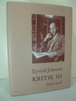 Kritik III (1936&ndash;1946)