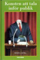 Konsten att tala inf&ouml;r publik