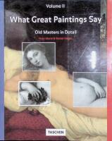 What great paintings say., Old masters in detail?Del II