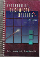 Handbook of technical writing