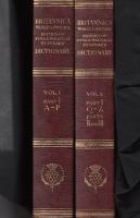 Britannica world language edition of Funk & Wanalls standard Dictionary Vol 1 Part I A-P Vol 2 Part I Q-Z Parts II and III
