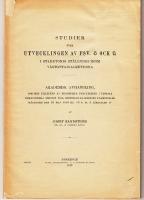 Studier &ouml;ver utvecklingen av fsv. o ock u i starktonig st&auml;llning inom v&auml;stg&ouml;tadialekterna, Akademisk avhandling som med tillst&aring;nd av filosofiska fakultetens i Uppsala humanistiska sektion till offentlig granskning framst&auml;lles m&aring;ndagen den 23 maj 1910 kl. 10 f.m. &aring; l&auml;rosalen IV