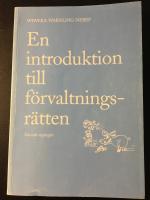 En introduktion till förvaltningsrätten