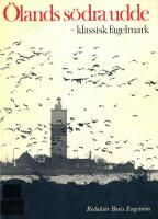 &Ouml;lands s&ouml;dra udde : klassisk f&aring;gelmark