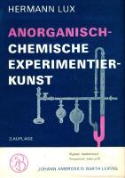 AnorganischChemische Experimentierkunst