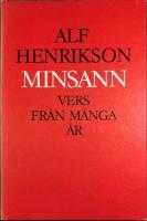 Minsann : vers fr&aring;n m&aring;nga &aring;r