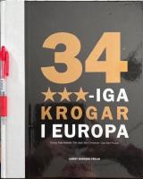 34 trestj&auml;rniga krogar i Europa