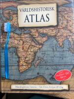 V&auml;rldshistorisk atlas. M&auml;nsklighetens historia - fr&aring;n f&ouml;rsta b&ouml;rjan till idag