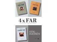 4 x Far: Far, Far; Far v&auml;l; Fader V&aring;r; Ett bokslut.