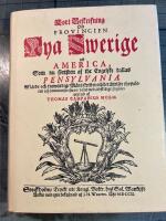 Kort beskrivning om provinsen Nya Sverige uti Amerika