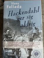Hackendahl ger sig aldrig