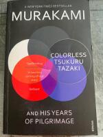 Colorless Tsukuru Tazaki and His Years of Pilgrimage