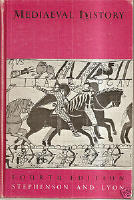 Mediaeval history. EuropeEurope from the 2nd to the 16th century
