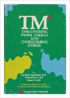 TM Discovering inner energy and overcoming stress. Pocket.