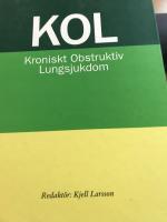 KOL  : kroniskt obstruktiv lungsjukdom
