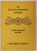 UR BALLONGF&Ouml;RARENS DAGBOK. Fyllning av kulballong med lysgas.
