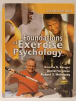 Foundations of exercise psychology