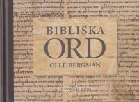 Bibliska ord