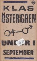 Under i september : roman