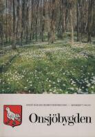 Onsj&ouml;bygden - Onsj&ouml; H&auml;rads Hembygdsf&ouml;rening &Aring;rsskrift 1994-1995