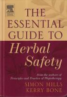 Essential guide to herbal safety