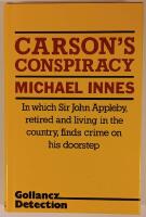 CARSON'S CONSPIRACY. In which Sir John Appleby, retired and living in the country, finds crime on his doorstep
