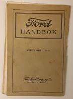 Ford. HANDBOK f&ouml;r &auml;gare och f&ouml;rare av Ford person- och lastvagnar. . September 1926