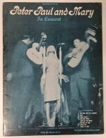 Recorded hits of PETER PAUL AND MARY in Concert. Text-, acckord- och notbok.
