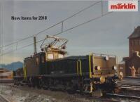 M&auml;rklin. New Items for 2018. Katalog