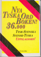 Nya tyska ordboken! 36.000 tysk-svenska, svensk-tyska uppslagsord!