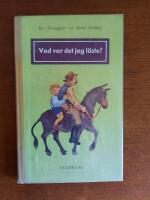 Vad var det jag l&auml;ste? 