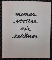 Memar, stollar och leh&aring;ner : streckgubbar i R&ouml;ster i radio TV