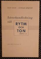 L&auml;rarhandledning till Rytm och ton, h&auml;fte 1-2
