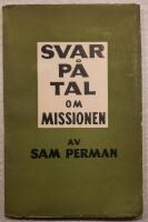 Svar p&aring; tal om missionen