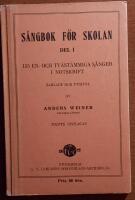 S&aring;ngbok f&ouml;r skolan. Del I