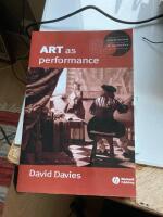 Art as performance