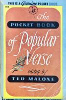 The pocket book of popular verse