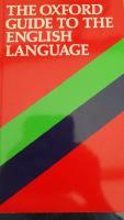 The Oxford Guide to the English Language