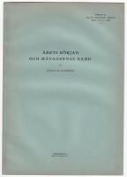 &Aring;rets b&ouml;rjan och m&aring;nadernas namn. S&auml;rtryck ur Popul&auml;r astronomisk tidskrift h&auml;fte 3 o. 4 1943.