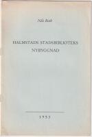 Halmstad stadsbiblioteks nybyggnad.