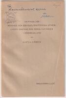 Iakttagelser r&ouml;rande den bebyggelsehistoriska utvecklingen omkring den forna Kafj&auml;rden i S&ouml;dermanland. S&auml;rtryck ur Fornv&auml;nnen, h. 4, 1947.