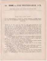 [Konst- och industritst&auml;llningen i Stockholm 1897] Kongl. Maj:ts n&aring;diga cirkul&auml;r till dess befallningshafvande i samtliga l&auml;n, ang&aring;ende tills&auml;ttande af s&auml;rskilda komit&eacute;er inom rikets l&auml;n f&ouml;r befr&auml;mjande af den allm&auml;nna konst- och industriutst&auml;llningen i Stockholm &aring;r 1897.