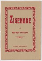 Zigenare. En inledande &ouml;fversikt till det af f&ouml;rfattaren vid Skansens v&aring;rfest 1904 anordnade zigenarl&auml;gret.