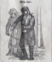 Stockholmstyper. V. Blinda Kalle (i Illustrerad tidning nr 46 1860).