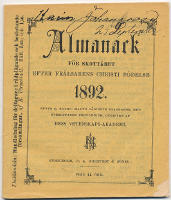 Om d&ouml;fstummas undervisning. (I Almanack f&ouml;r skott&aring;ret [...] 1892 till Stockholms horisont [...] utgifven av dess Vetenskaps-akademi.)