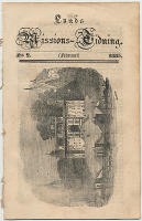Underr&auml;ttelser fr&aring;n w&aring;ra mission&auml;rer i Indien (i Lunds missions-tidning nr 2, februari 1855).