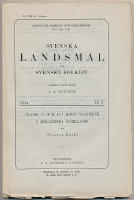 &Auml;ldre u ock o i kort stavelse i mellersta Norrland. A.a.