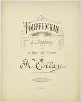 Torpflickan. F&ouml;r en r&ouml;st vid piano.