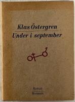 Under i september : roman