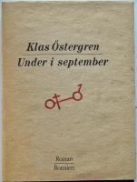 Under i september : roman